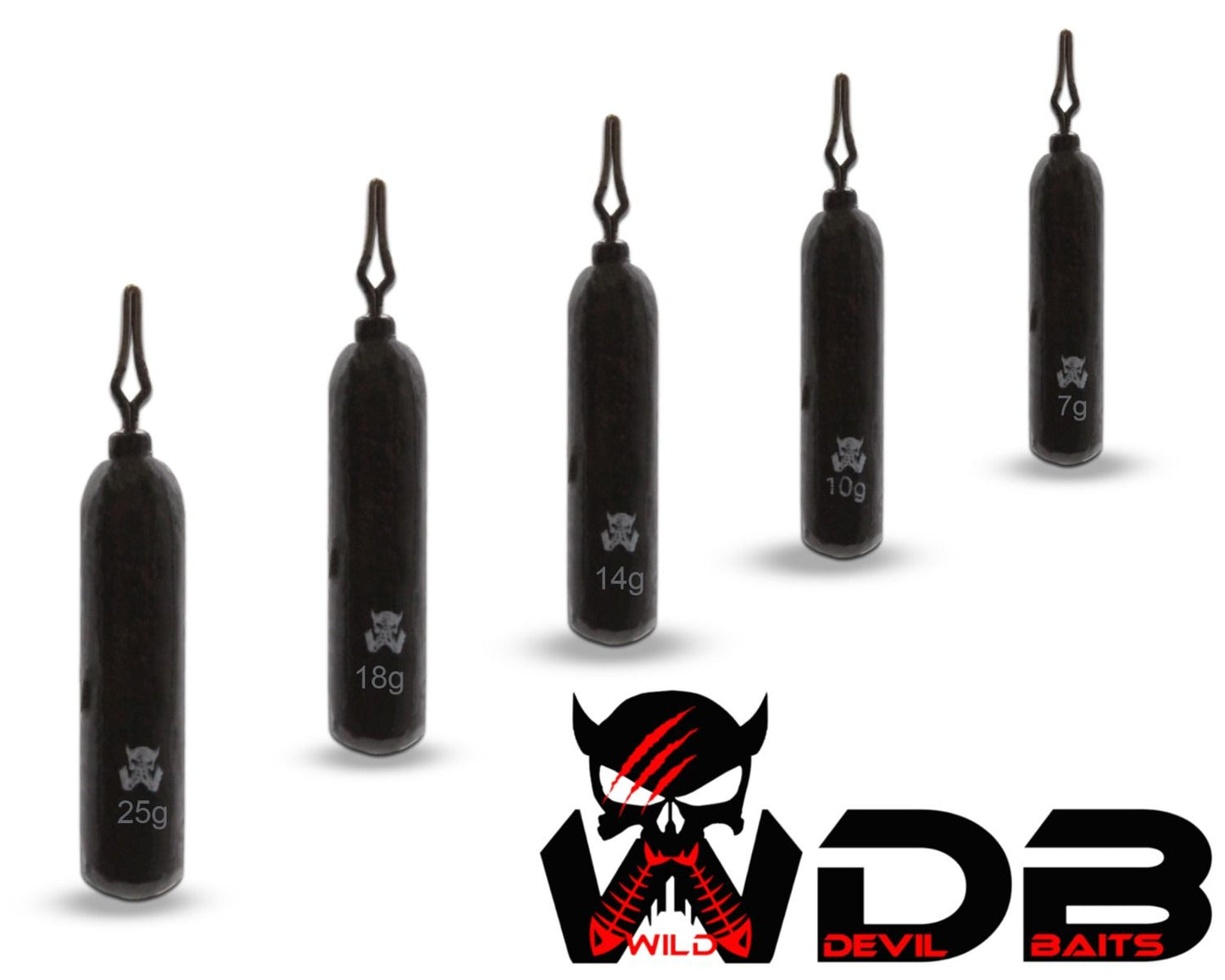 Wild Devil Baits Drop Shot Blei Stabblei