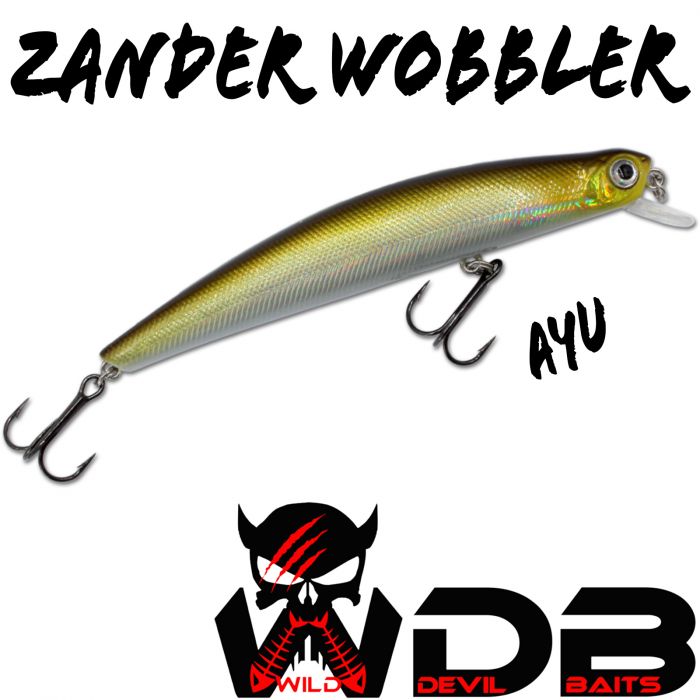 Wild Devil Baits Zander Wobbler 10cm