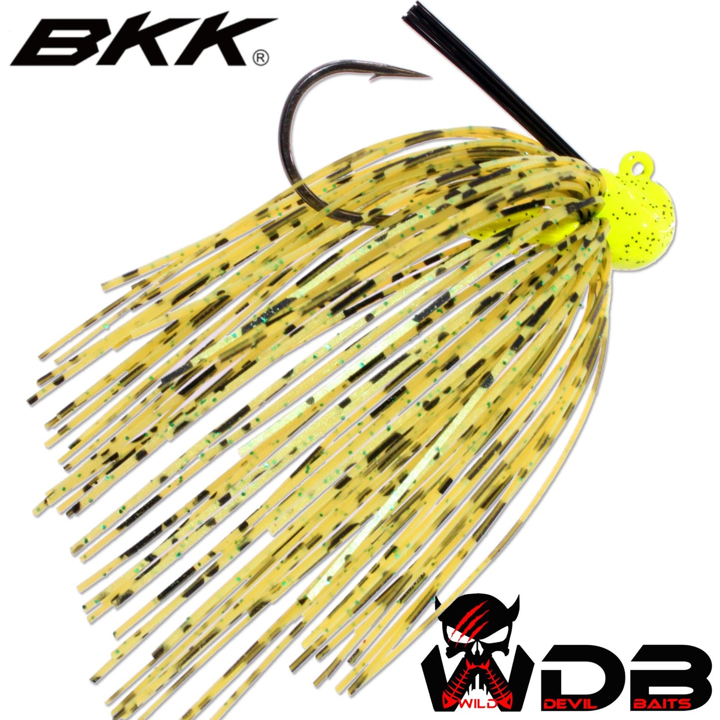 Wild Devil Baits Rubber Jig Skirted