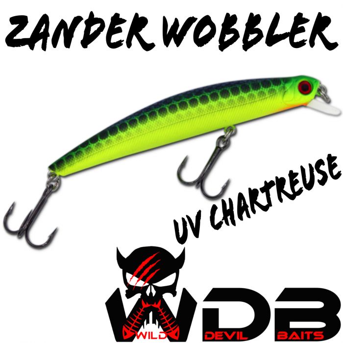 Wild Devil Baits Zander Wobbler 10cm