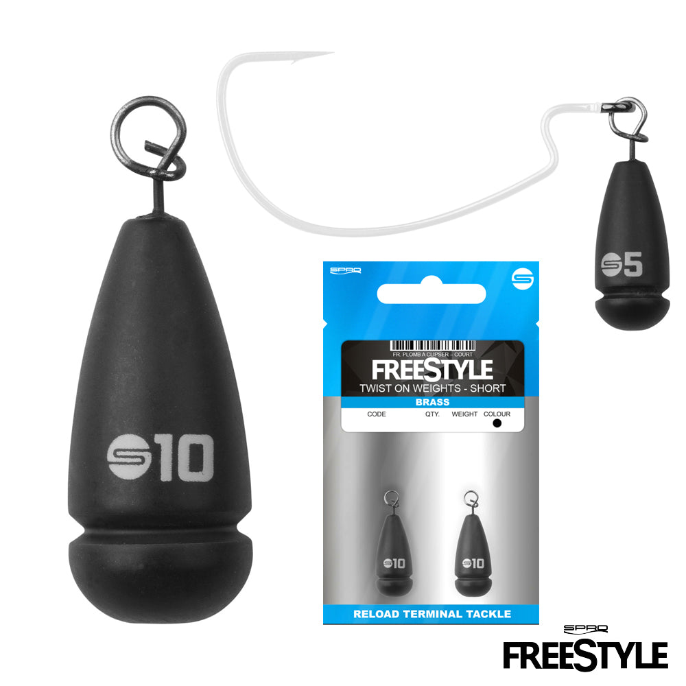 Spro Freestyle Twist-On Weights Short kurz