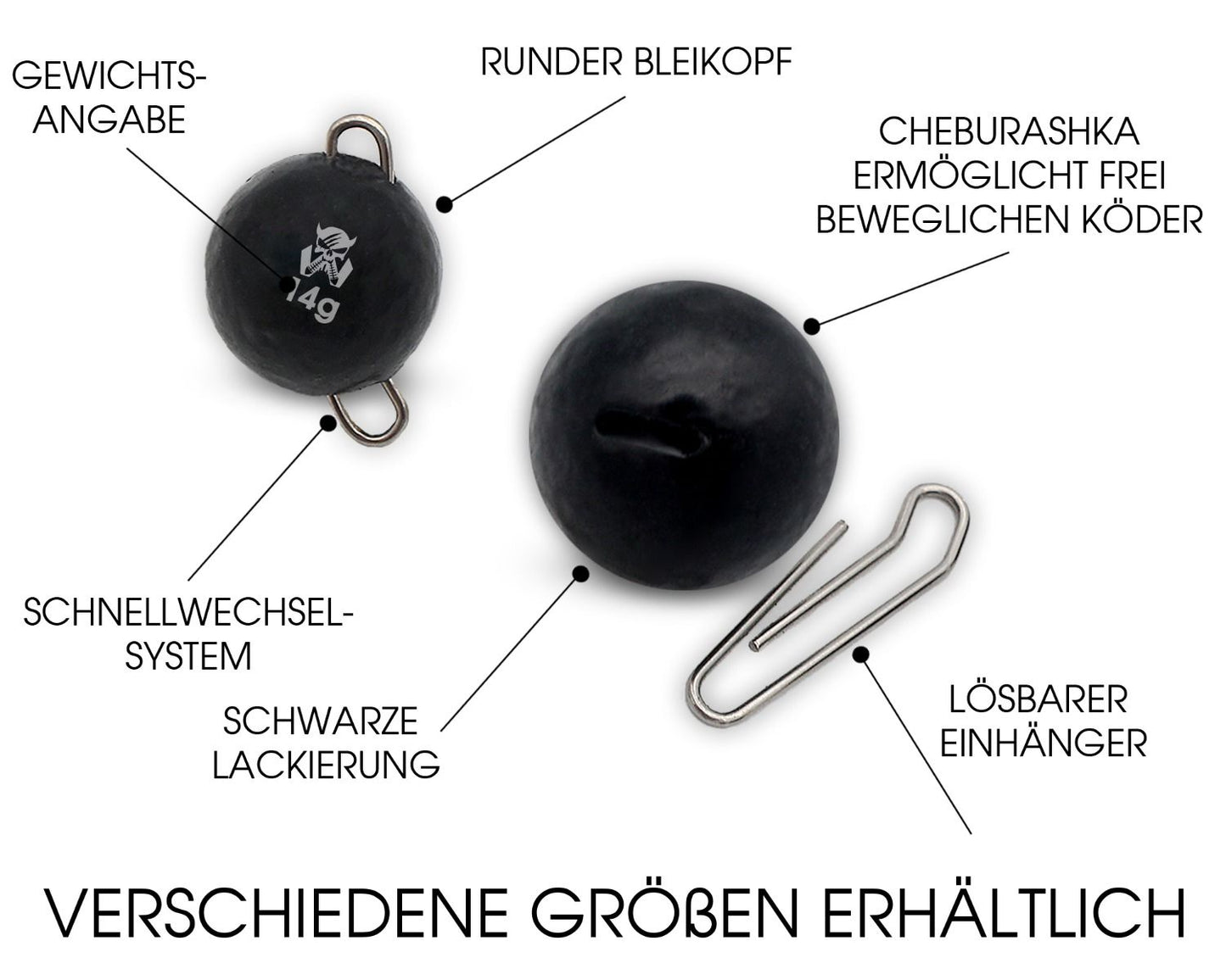 Wild Devil Baits Cheburashka Flex Heads Jig
