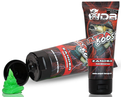 Ultra Boost Zander Raubfischpaste Wild Devil Baits 75 ml