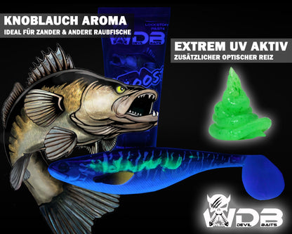 Ultra Boost Zander Raubfischpaste Wild Devil Baits 75 ml