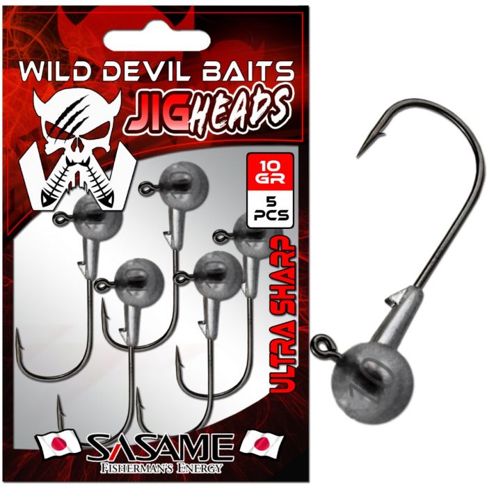 Wild Devil Baits Japan Jigkopf Jighaken