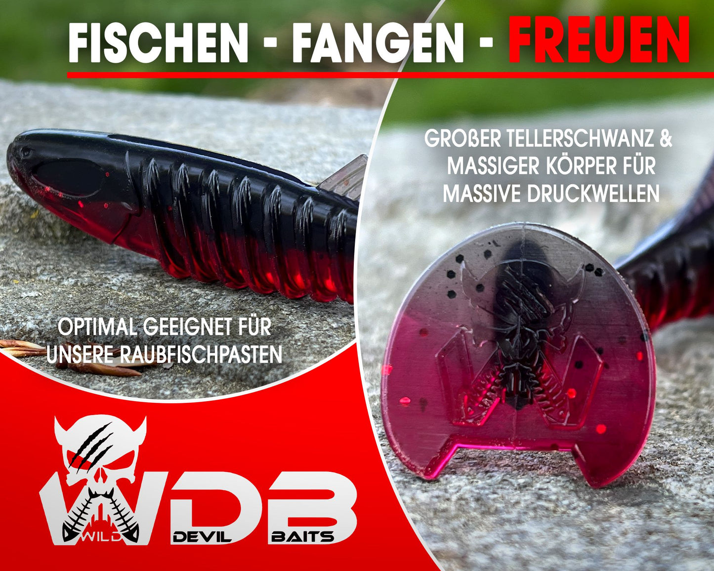 WDB Shockwave Shad 13,5 cm