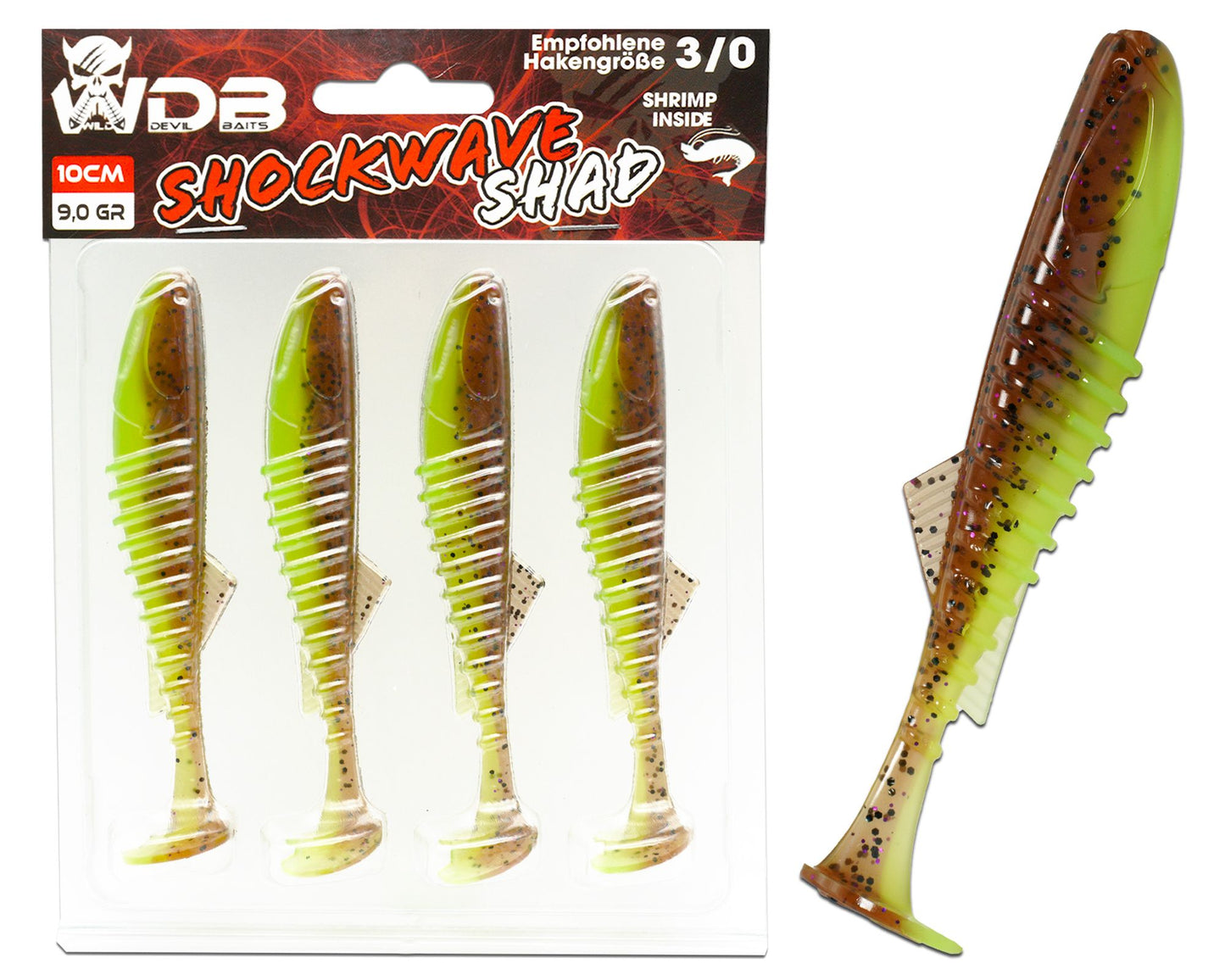 WDB Shockwave Shad 10 cm