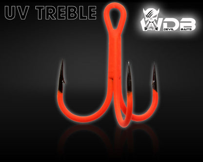 WDB UV Treble Hooks Drilling mit UV Beschichtung