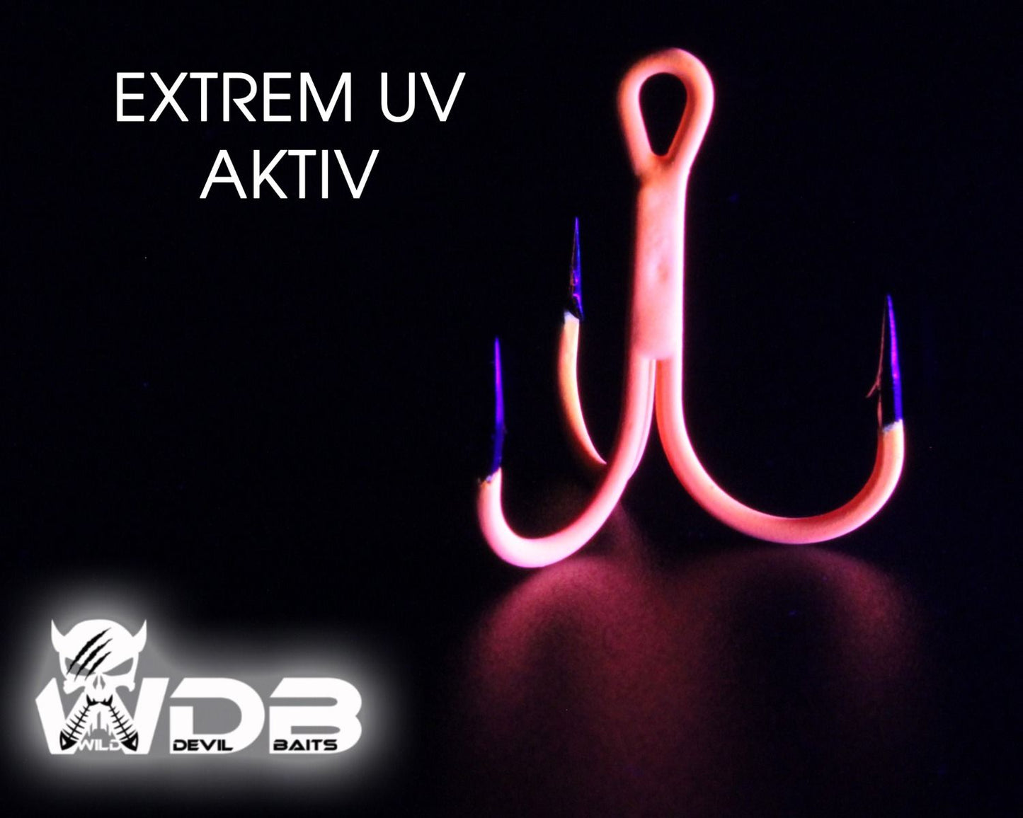 WDB UV Treble Hooks Drilling mit UV Beschichtung