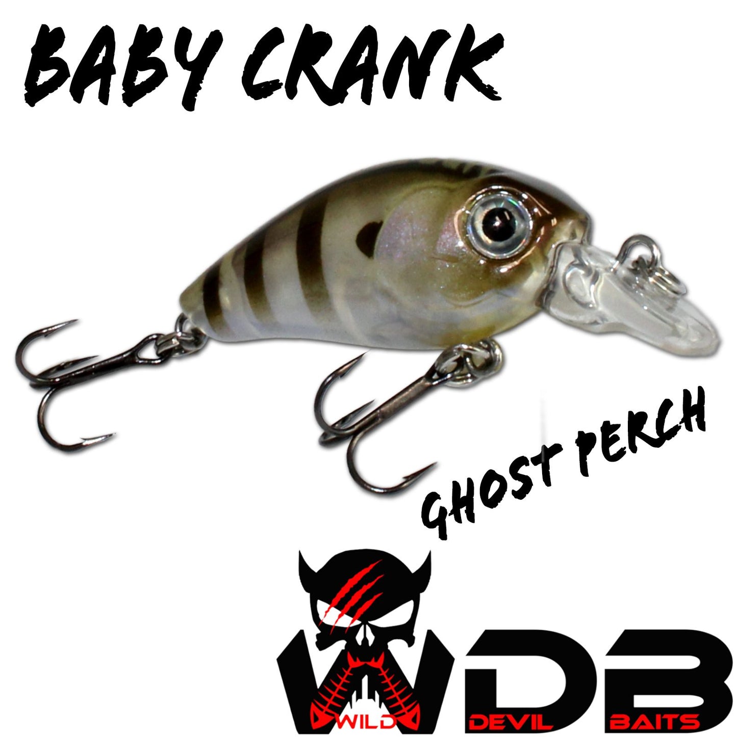 Wild Devil Baits Baby Crank Wobbler 3,5cm