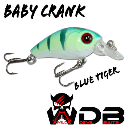 Wild Devil Baits Baby Crank Wobbler 3,5cm