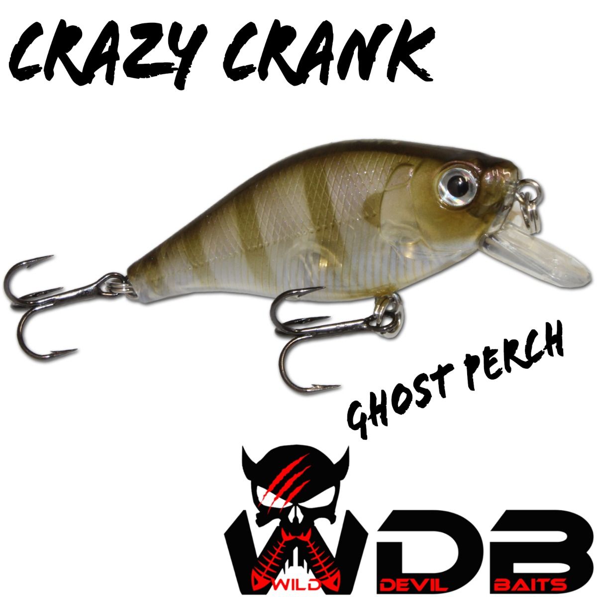 Wild Devil Baits Crazy Crank Wobbler 6cm