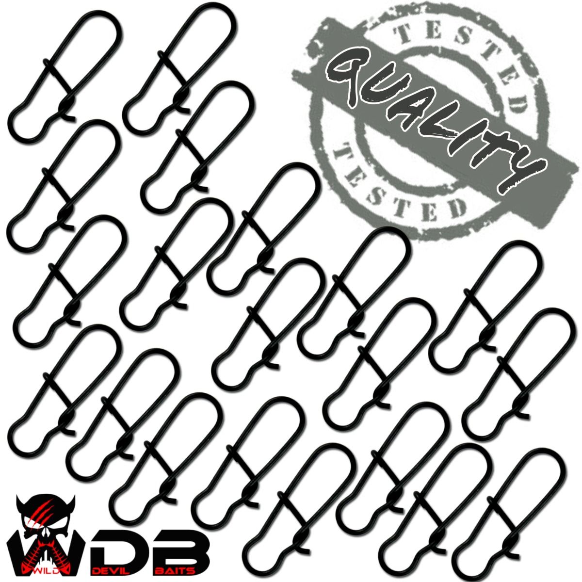 Wild Devil Baits Duolock Snaps Einhänger