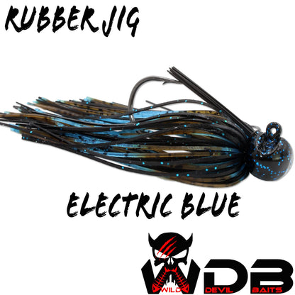 Wild Devil Baits Rubber Jig Skirted