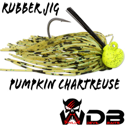 Wild Devil Baits Rubber Jig Skirted