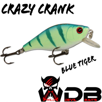 Wild Devil Baits Crazy Crank Wobbler 6cm