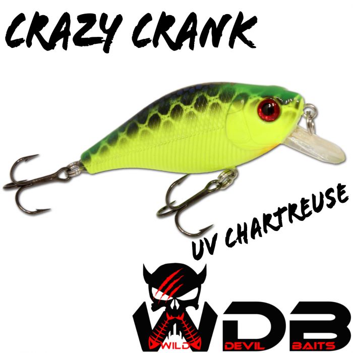 Wild Devil Baits Crazy Crank Wobbler 6cm
