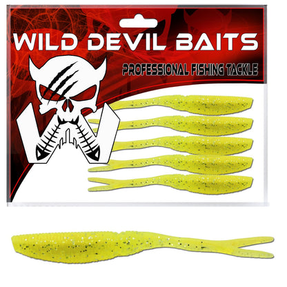Wild Devil Baits Snake Shad V Tail 7 cm